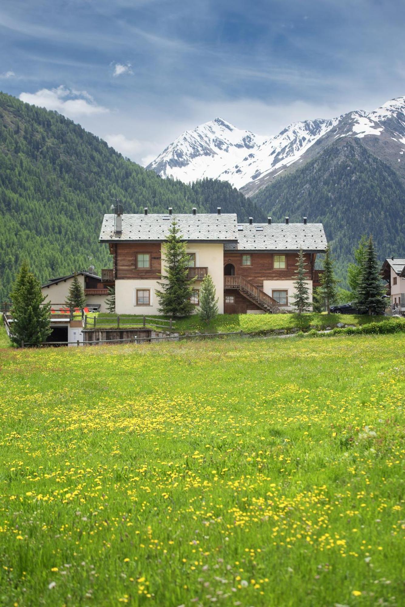 Residence Le Cascate リヴィーニョ エクステリア 写真