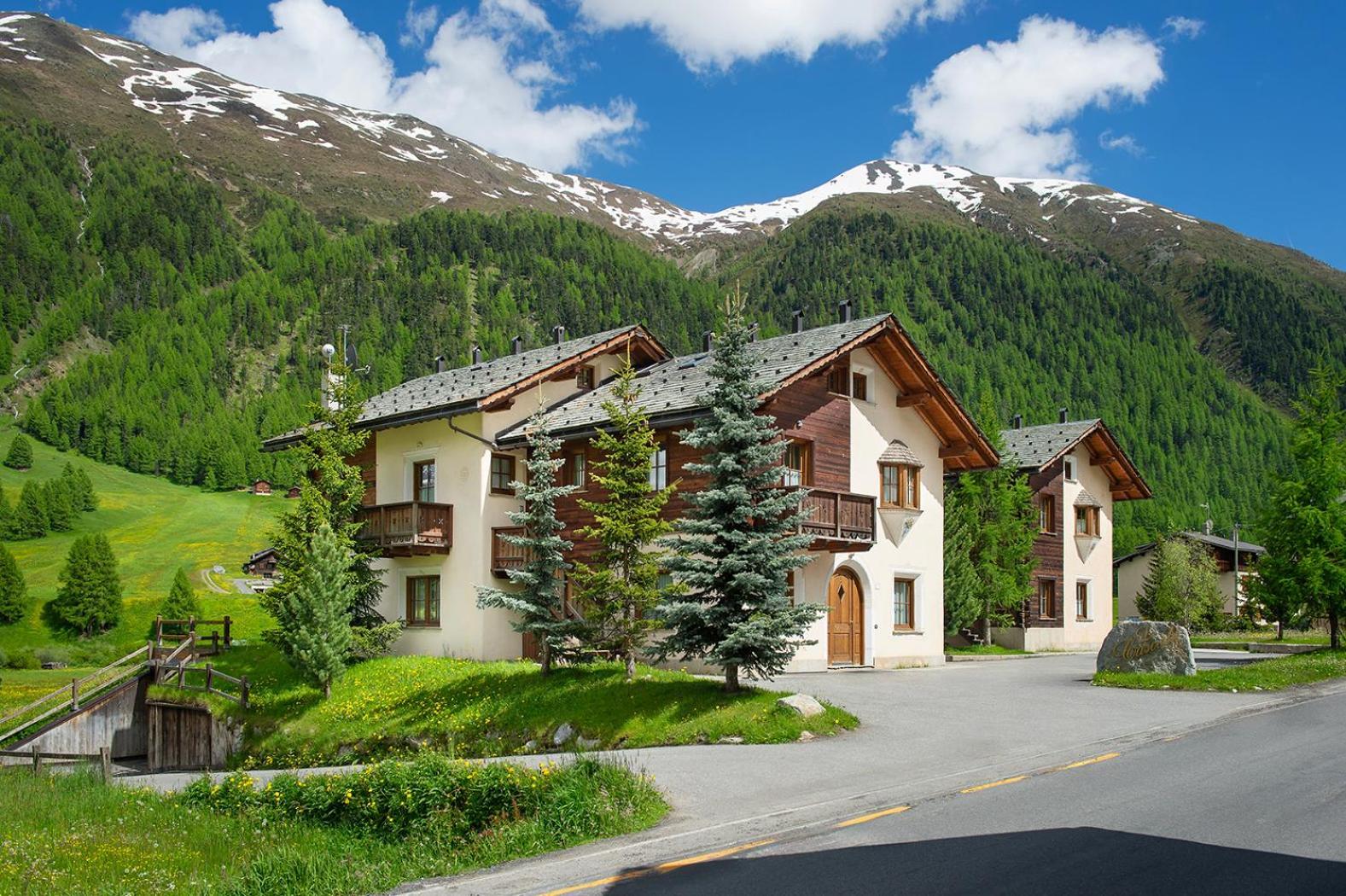 Residence Le Cascate リヴィーニョ エクステリア 写真